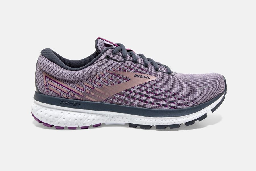 Brooks Running Shoes Womens Purple - Ghost 13 Road - 9276-WPFNO